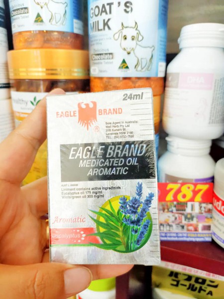 Dầu Gió Trắng Eagle Brand Medicated Oil 24ml