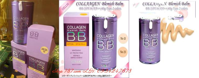 Kem nền BB Collagen Cellio của Hàn Quốc